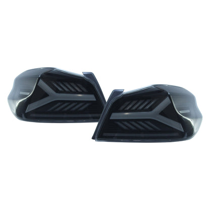 OLM Y-Spec LED Taillights (Smoke Lens White Optic) - 2015-2021 WRX / STI