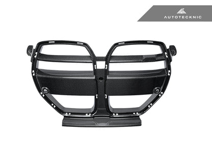 AutoTecknic Dry Carbon Motorsport V2 Front Grille - G80 M3 | G82/ G83 M4