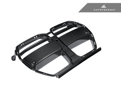 AutoTecknic Dry Carbon Motorsport V2 Front Grille - BMW G80 M3 | G82/ G83 M4