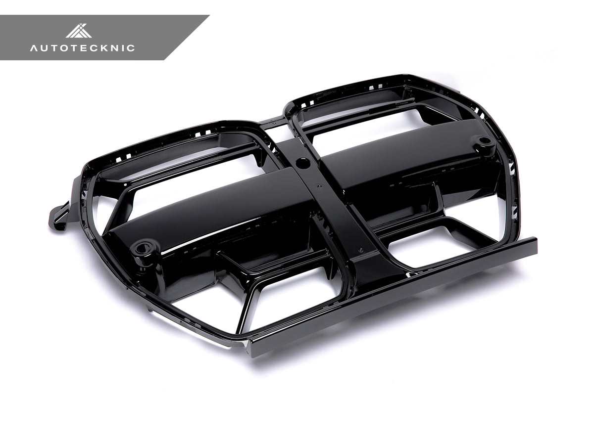AutoTecknic Competizione Sport Gloss Black Front Grille - BMW G80 M3 (2021-2026) / G82 M4 (2021-2026) / G83 M4 (2022-2026)