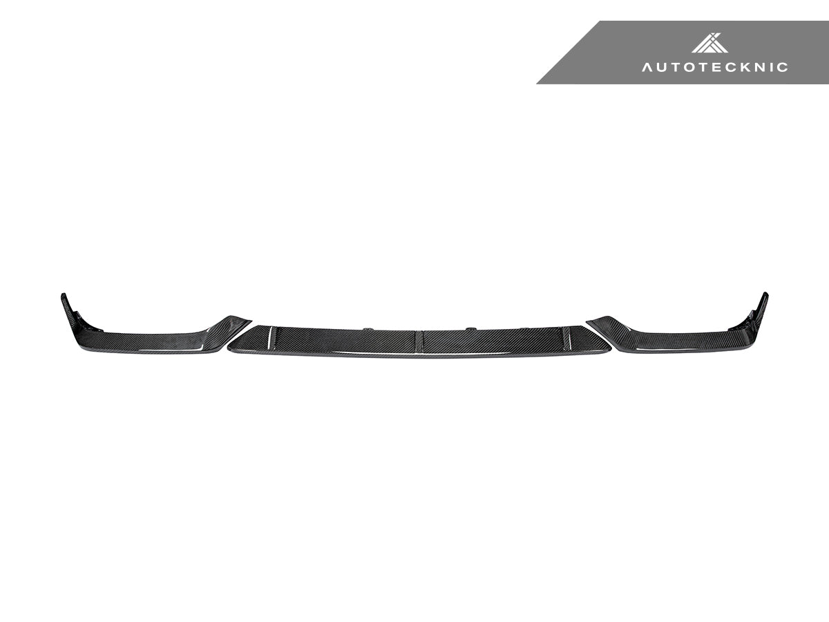 AutoTecknic Performance Dry Carbon Front Lip Set - BMW G06 X6 M-Sport