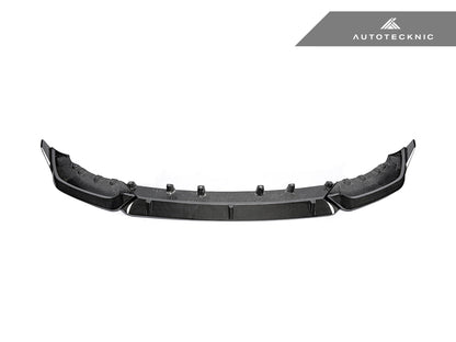 AutoTecknic Performance Dry Carbon Front Lip Set - BMW G06 X6 M-Sport