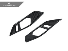 AutoTecknic Dry Carbon Interior Door Handle Trim Set - G22 4-Series