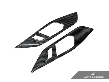 AutoTecknic Dry Carbon Interior Door Handle Trim Set - G82/ G83 M4