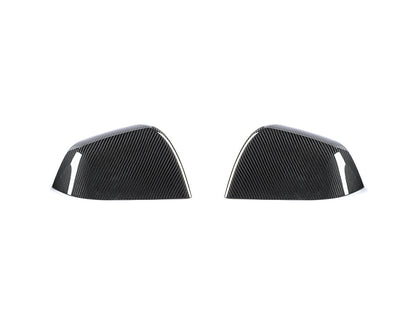 AutoTecknic Dry Carbon Fiber Mirror Covers - Tesla Model Y