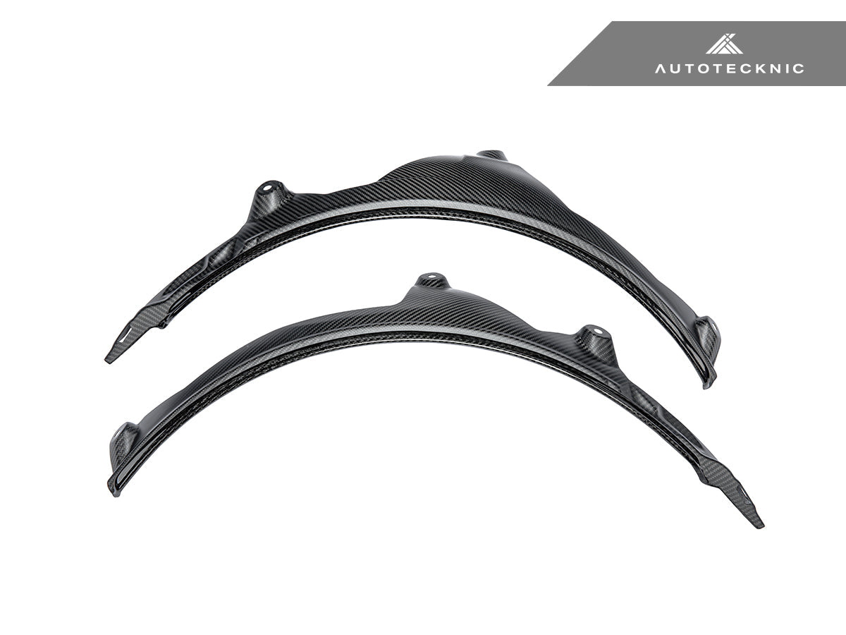 AutoTecknic Carbon Fiber Rear Wheel Arch Extension Set - F93 M8 Gran Coupe
