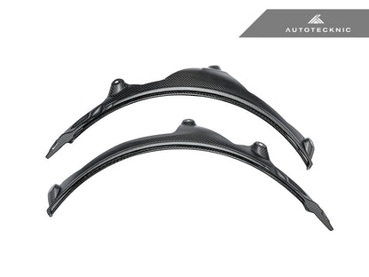 AutoTecknic Carbon Fiber Rear Wheel Arch Extension Set - F93 M8 Gran Coupe