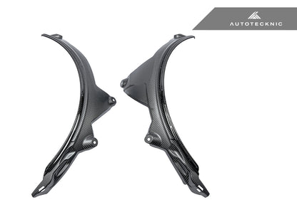 AutoTecknic Carbon Fiber Rear Wheel Arch Extension Set - F93 M8 Gran Coupe