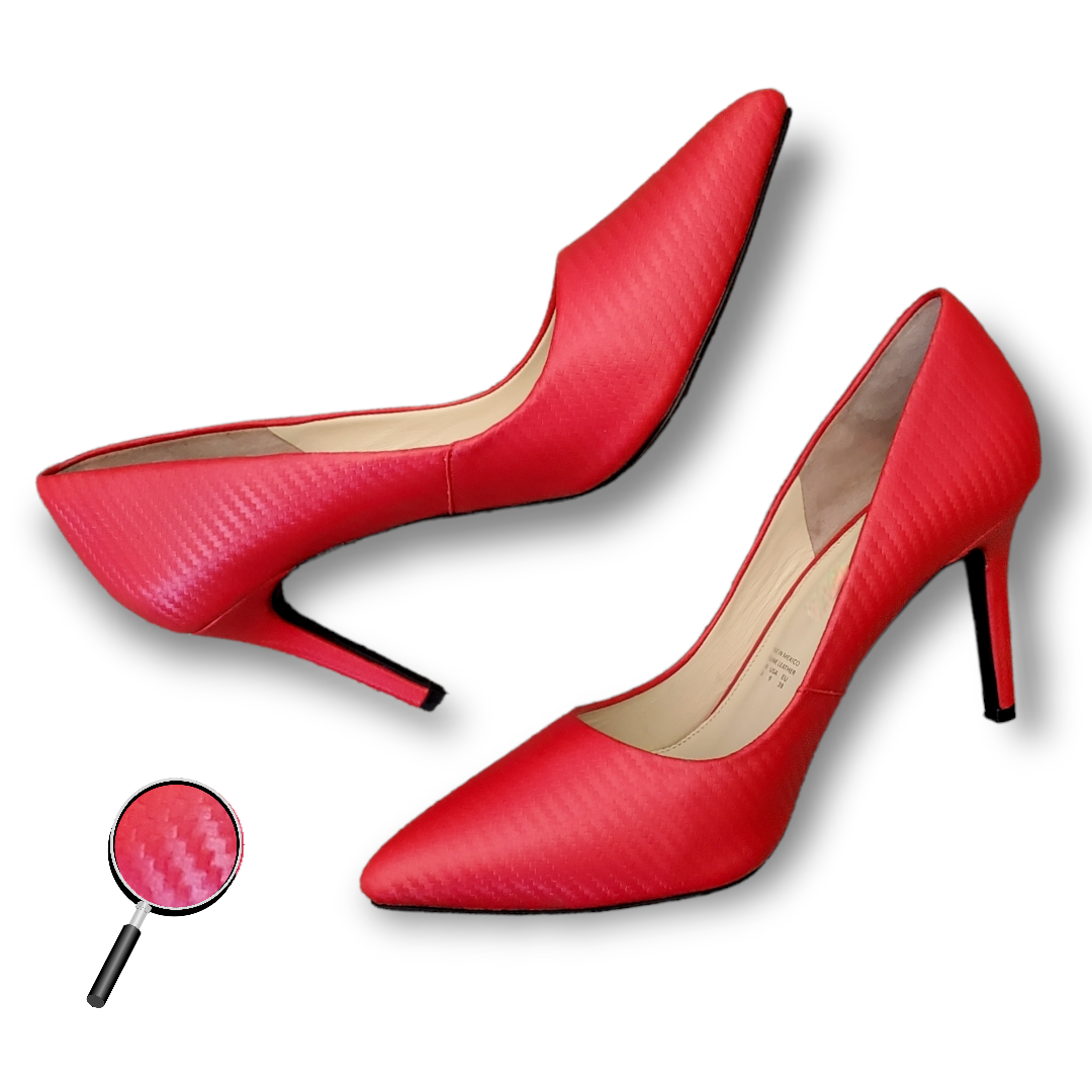 Red Lip Carbon Fiber Heels