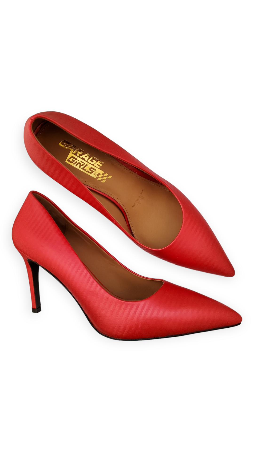 Red Lip Carbon Fiber Heels