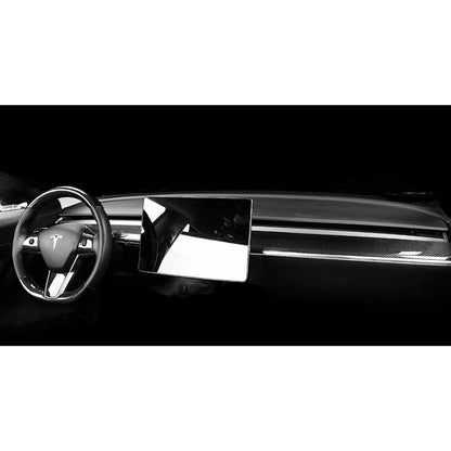 Tesla Model 3 & Y Carbon Fiber Dashboard Cover | Palenon Performance