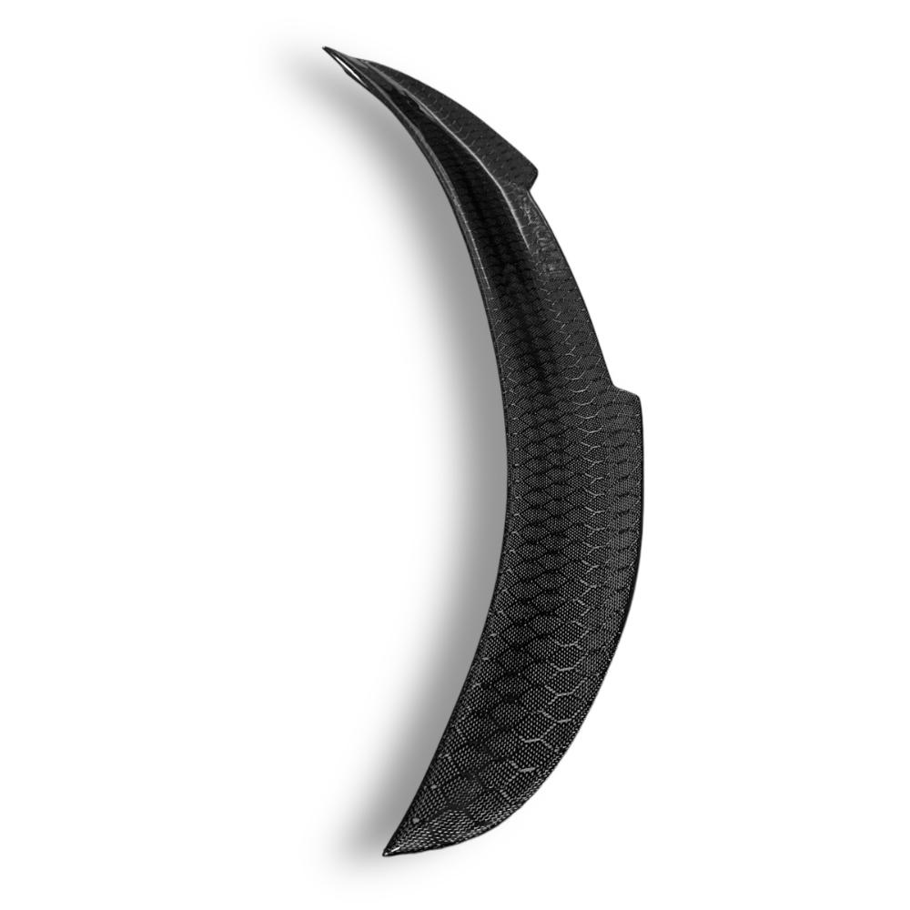 BMW E87 & E82 PSM Trunk Spoiler - HoneyComb Carbon