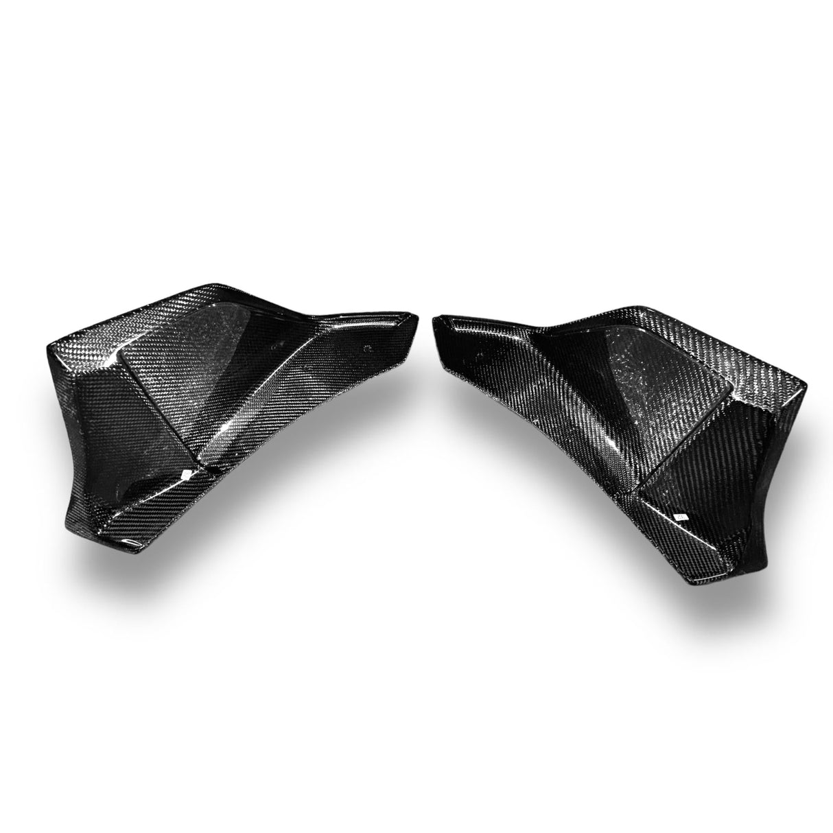 AG Style Supra Carbon Fiber Rear Canard Splitter - Toyota Supra MKV A90/A91