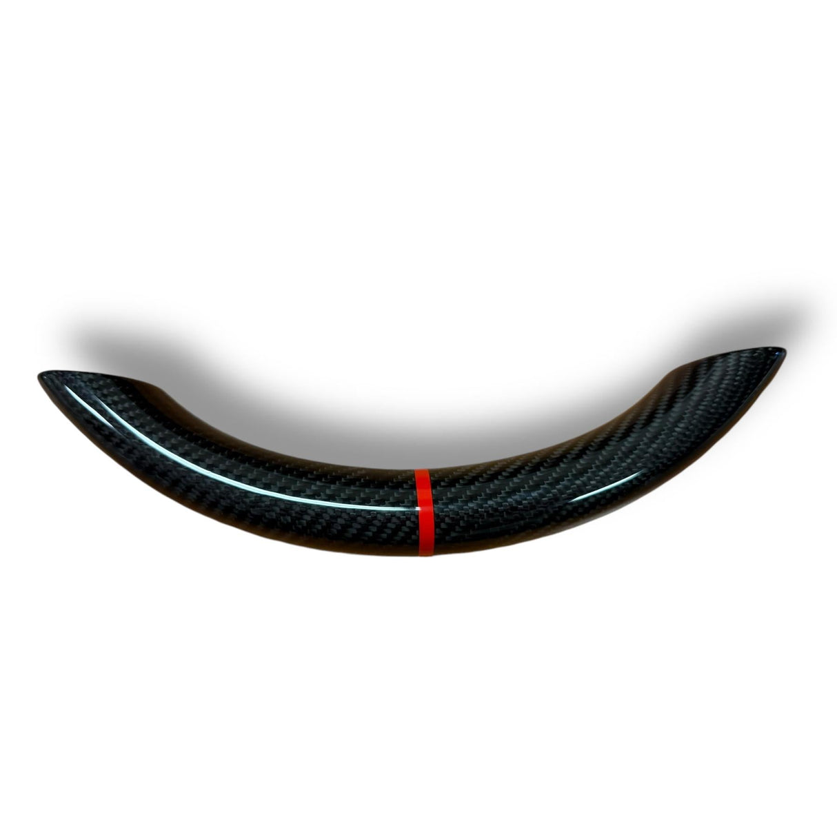 Tesla Model 3 & Y Carbon Fiber Steering Wheel Top Cap | Palenon Performance