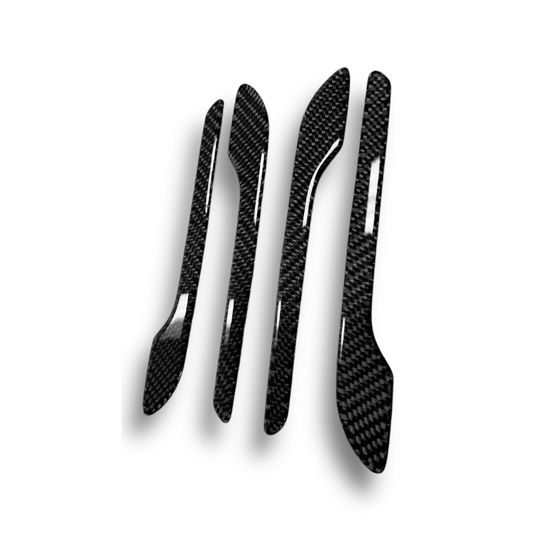 Tesla Model 3/Y Model X/S Carbon Fiber Door Handle Sticker | Palenon Performance