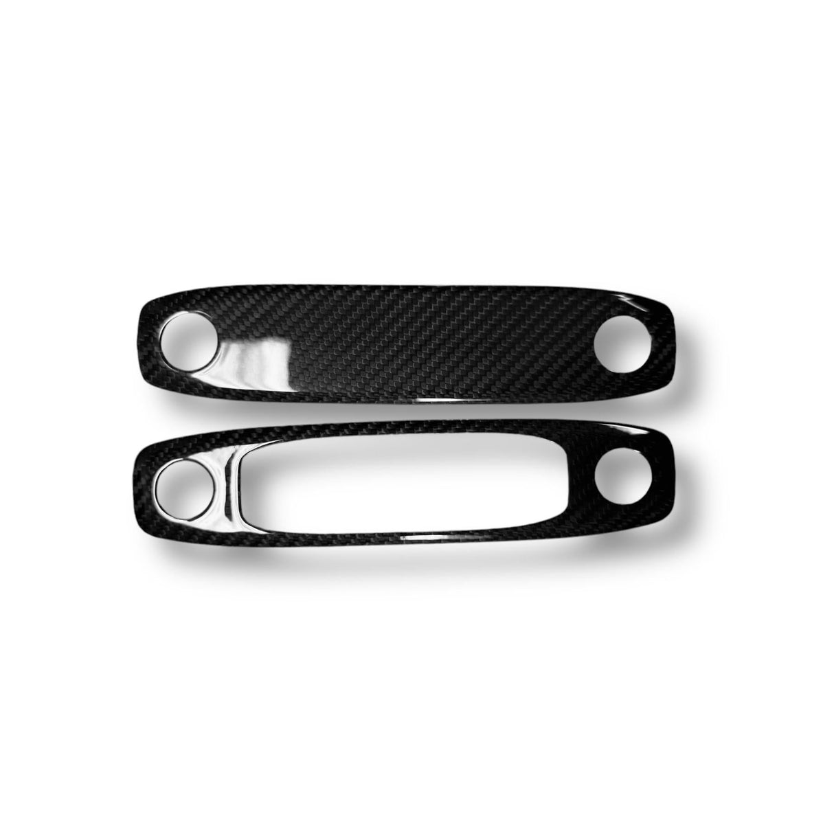 Tesla Model 3 Front & Rear Carbon Fiber Dome Light Covers | Palenon Performance