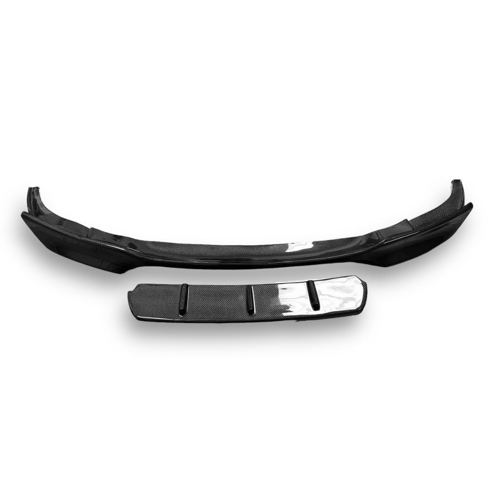BMW F10 M5 V Sports Style Carbon Fiber Front Lip