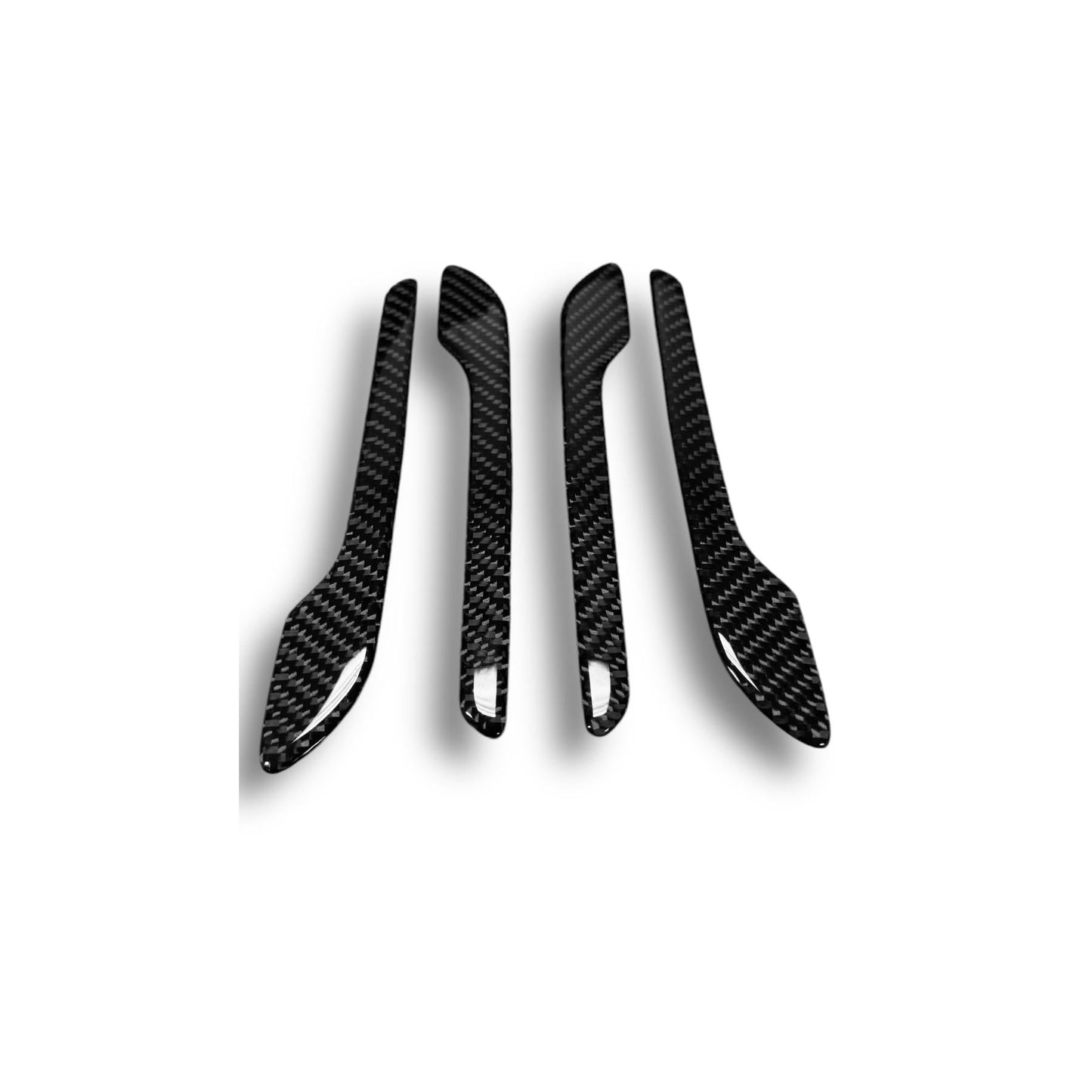 Tesla Model 3/Y Model X/S Carbon Fiber Door Handle Sticker | Palenon Performance