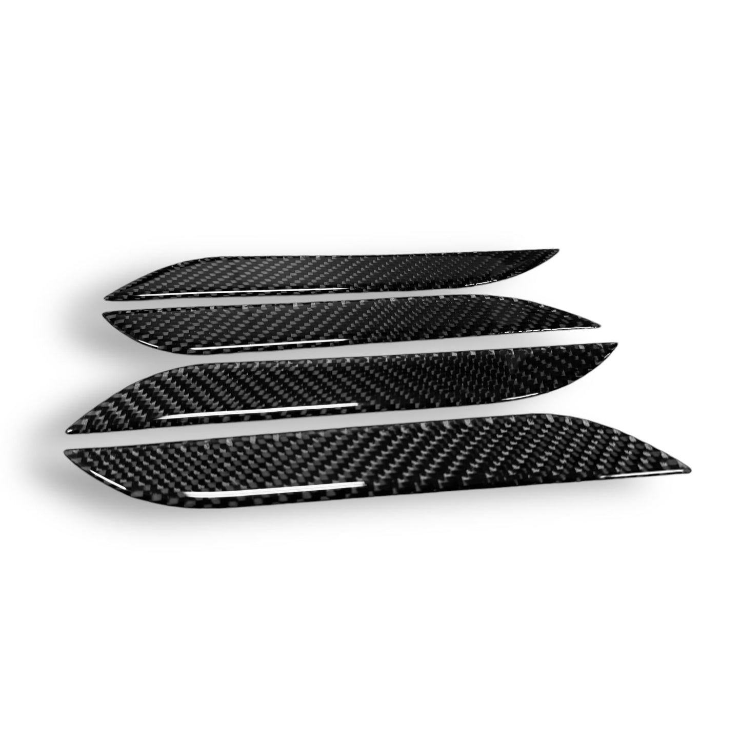 Model S Carbon Fiber Door Handle Sticker | Palenon Performance