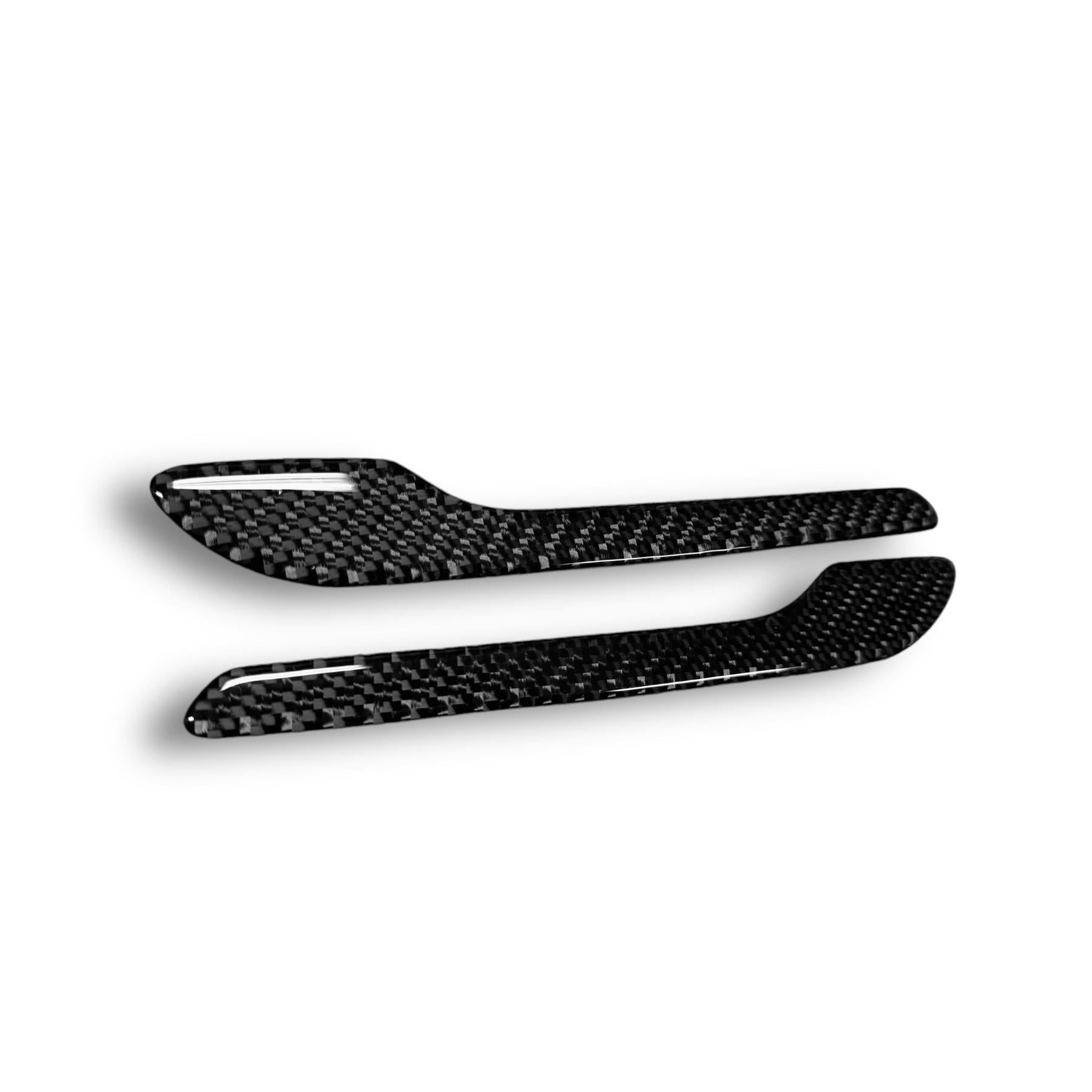 Tesla Model 3/Y Model X/S Carbon Fiber Door Handle Sticker | Palenon Performance