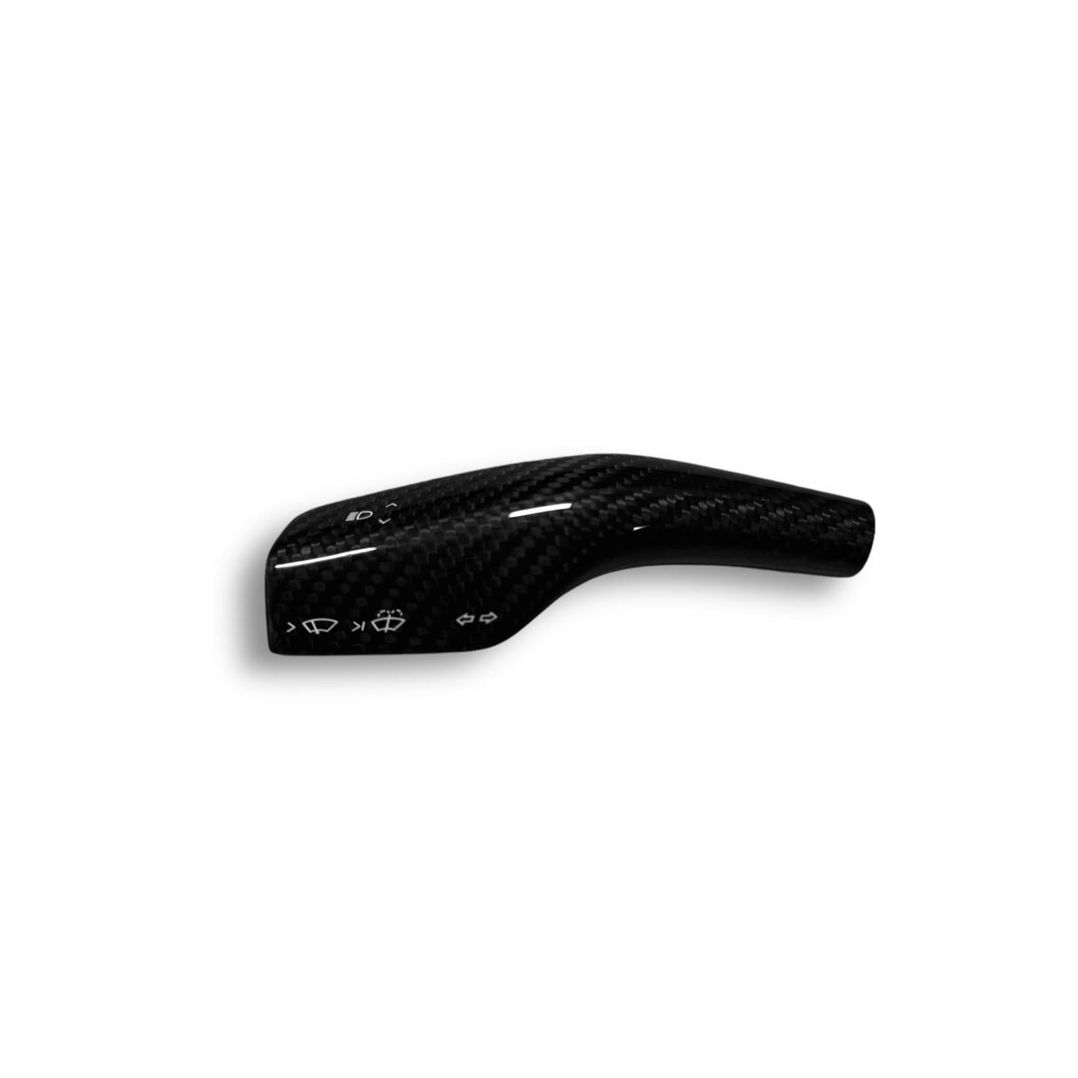 Tesla Model 3 & Y Carbon Fiber Steering Shift Stalk Covers | Palenon Performance