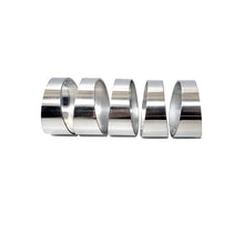 3.500" 16ga Long Radius (1.5D) Pie Cut - Polished OD - Aluminum (45° Bend - 5 Pieces Total)