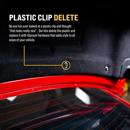 Titanium Hardware Trunk Kit - BMW G80 M3 (2021+)