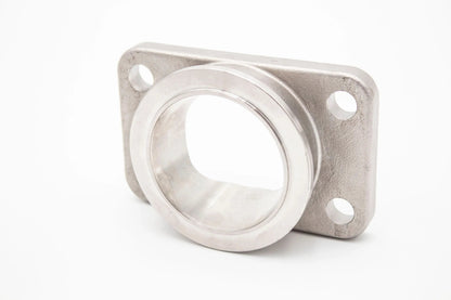 SS304 CNC Cast T3 to GT / GTX / G Series / Precision PTE Tial Turbo V-Band (VBand) Inlet Adapter Flange