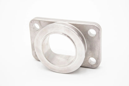 SS304 CNC Cast T3 to GT / GTX / G Series / Precision PTE Tial Turbo V-Band (VBand) Inlet Adapter Flange