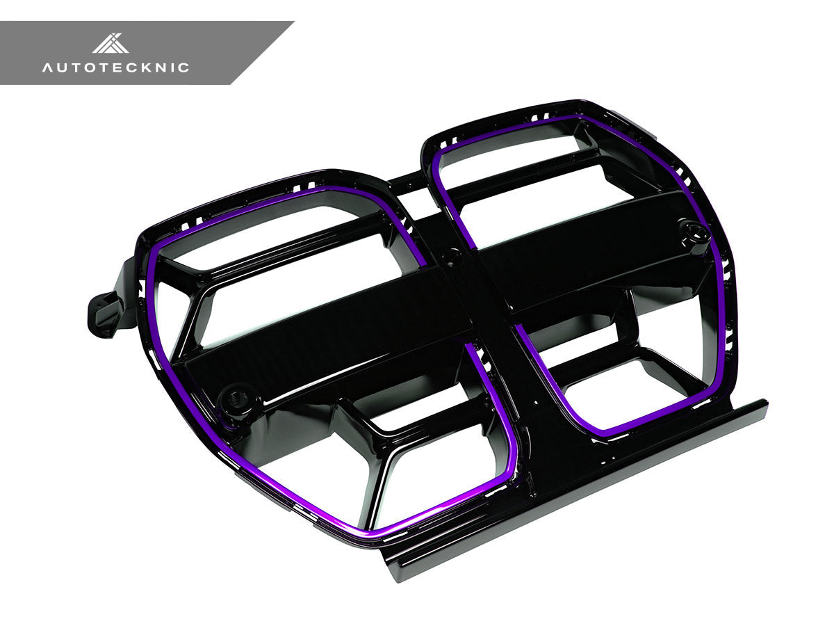 AutoTecknic Competizione Sport Gloss Black Front Grille - G80 M3 | G82/ G83 M4