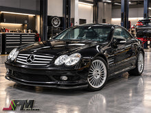 [JPMCarbon] CS Style Carbon Fiber Front Bumper Add-on Lip Fits For 2003-2006 Mercedes-Benz R230 SL55 AMG Only