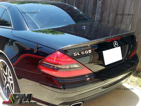 [JPMCarbon] AMG Style Carbon Fiber Trunk Spoiler For 2003-2011 Mercedes-Benz R230 SL55-Class Only