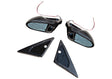 Rexpeed CF G-Style Mirrors | 2001 - 2007 Mitsubishi Evo (R26C)