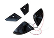 Rexpeed ABS G-Style Mirrors | 2001 - 2007 Mitsubishi Evo (R26)