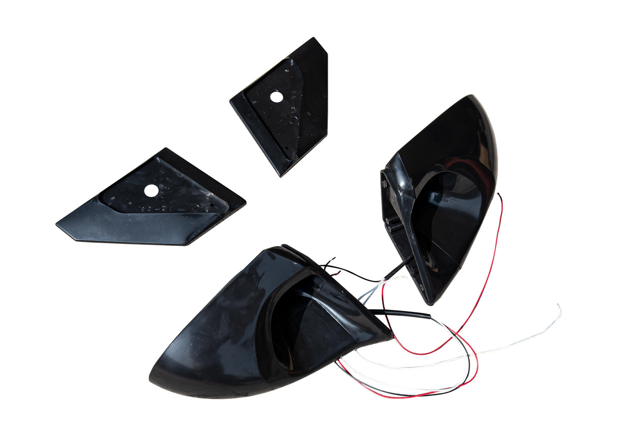 Rexpeed ABS G-Style Mirrors | 2001 - 2007 Mitsubishi Evo (R26)