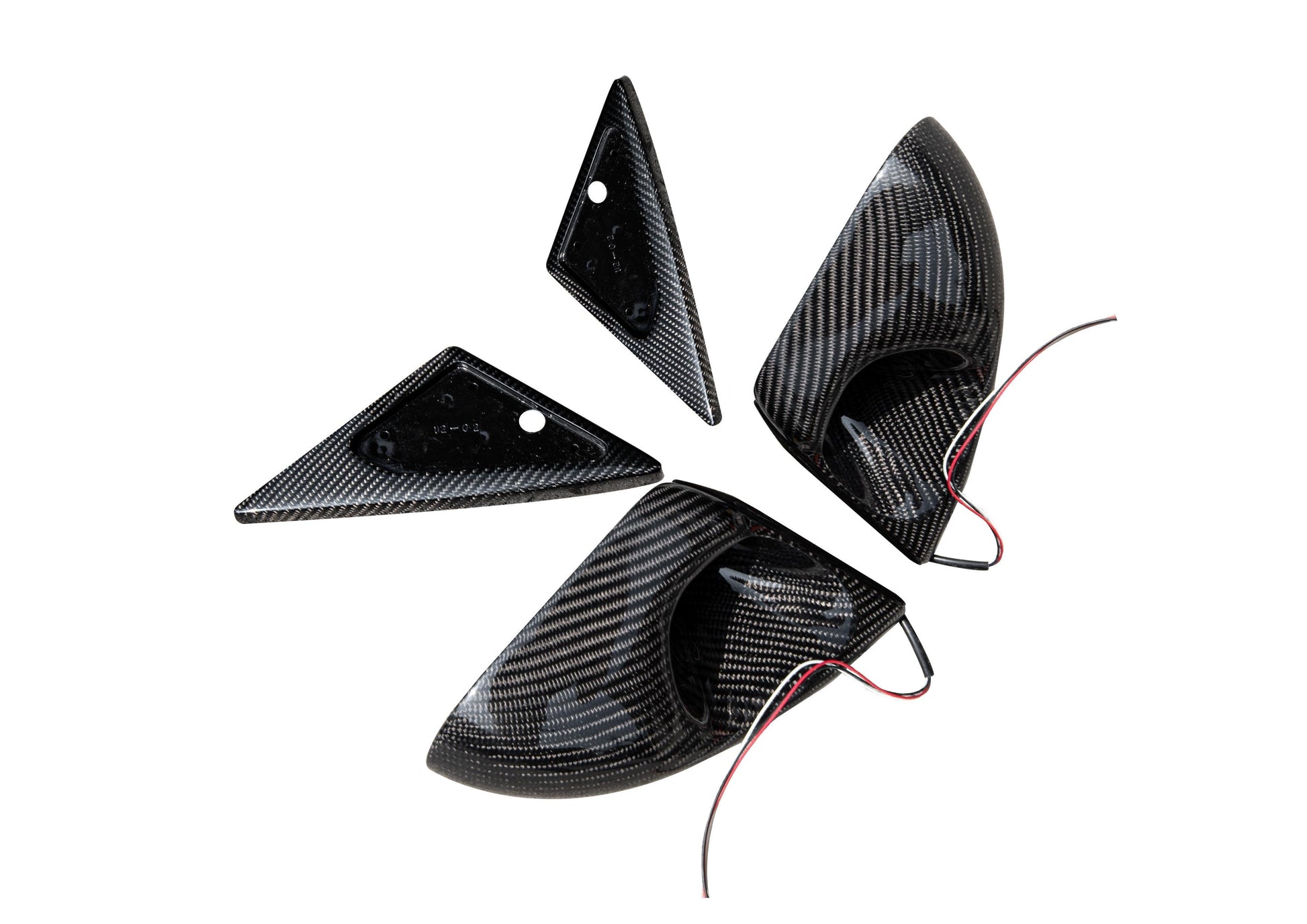 Gandador stlye CF Mirrors RHD