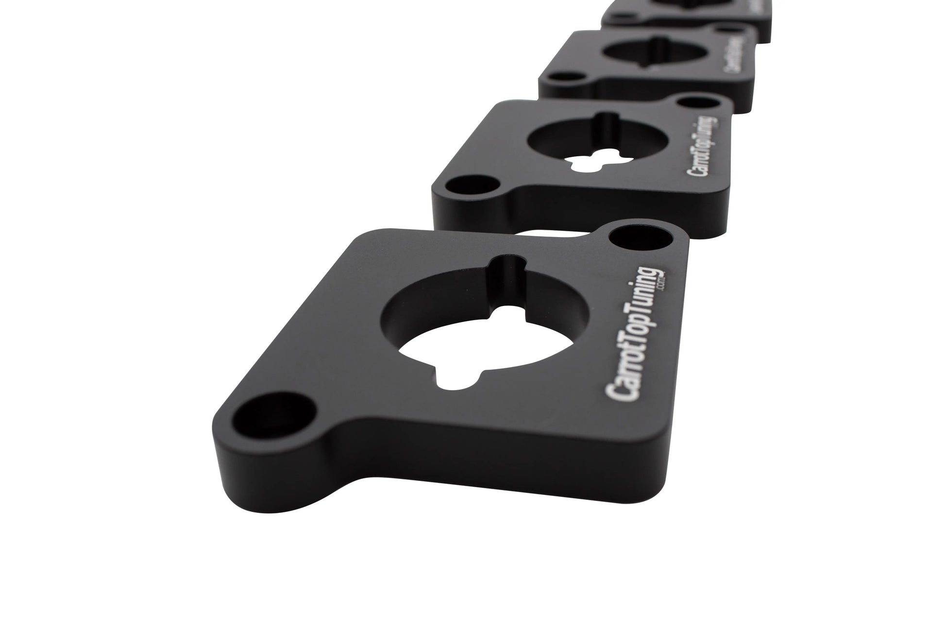CNC Billet 1.8T to 2.0T / R8 Coil Pack Adapters Spacers VW GTI JETTA GOLF PASSAT | AUDI A4 A6 TT | Black