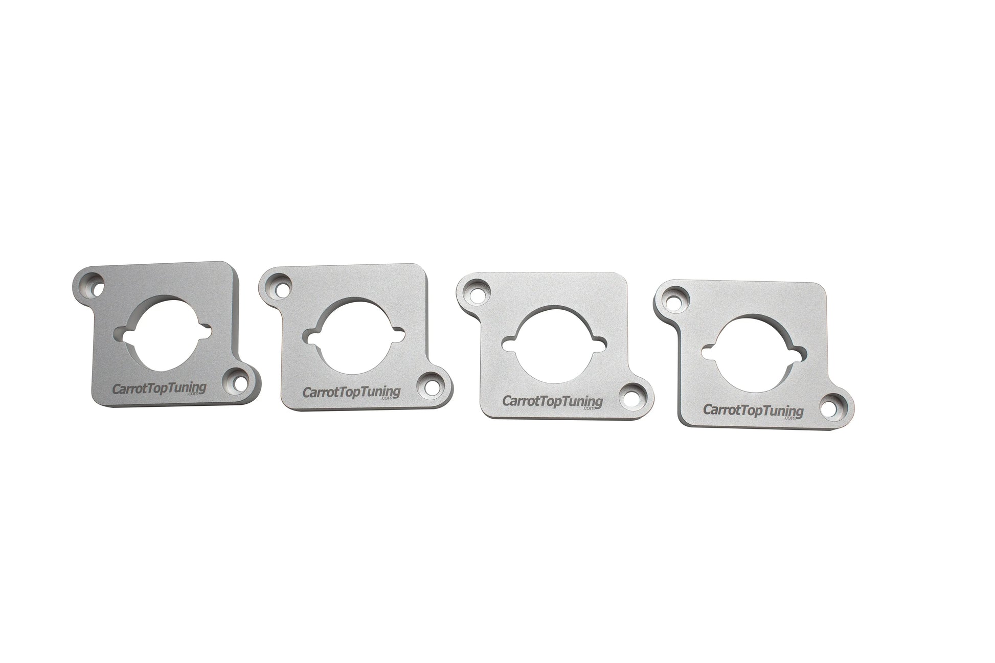 CNC Billet 1.8T to 2.0T / R8 Coil Pack Adapters Spacers VW GTI JETTA GOLF PASSAT | AUDI A4 A6 TT | Silver