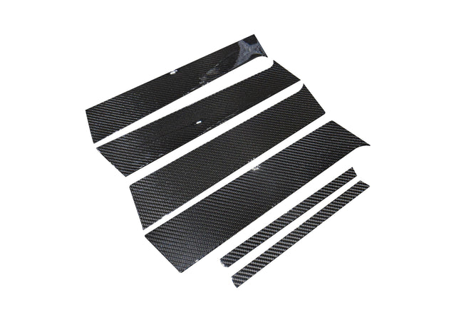 Rexpeed CF Pillar Trim | 2008 - 2015 Mitsubishi Evo X (R86)