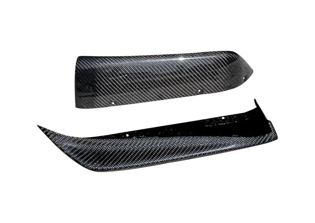 Rexpeed Carbon Rear Bumper Spats | 2008 - 2015 Mitsubishi Evo X (R96)