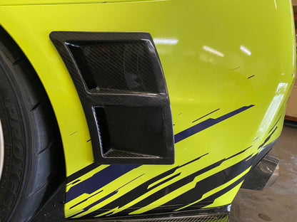 Carbon Fiber Subaru WRX/ STI Type RA Rear Bumper Ducts 2015-2021