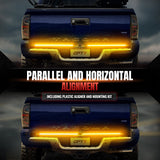 Redline Parlux Triple Row LED Tailgate Light Bar for Tacoma with Reverse Light, Brake Light & Sequential Turn Signals