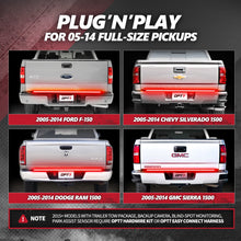 Redline Triple Row LED Tailgate Light Bar with Reverse Light, Brake Light & Sequential Turn Signals