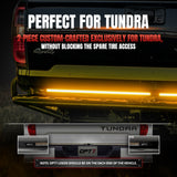 Redline Parlux Triple Row LED Tailgate Light Bar for Tundra with Reverse Light, Brake Light & Sequential Turn Signals
