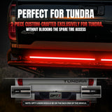 Redline Parlux Triple Row LED Tailgate Light Bar for Tundra with Reverse Light, Brake Light & Sequential Turn Signals