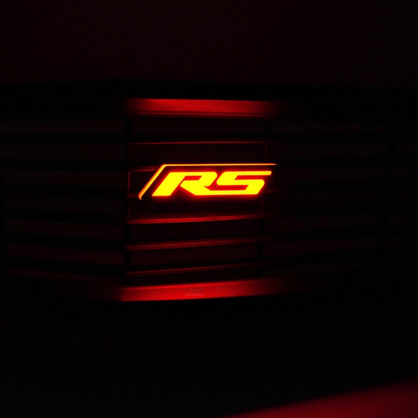 RS LED Emblem Badge: (Multicolor Flow)