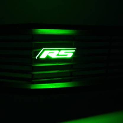 RS LED Emblem Badge: (Multicolor Flow)