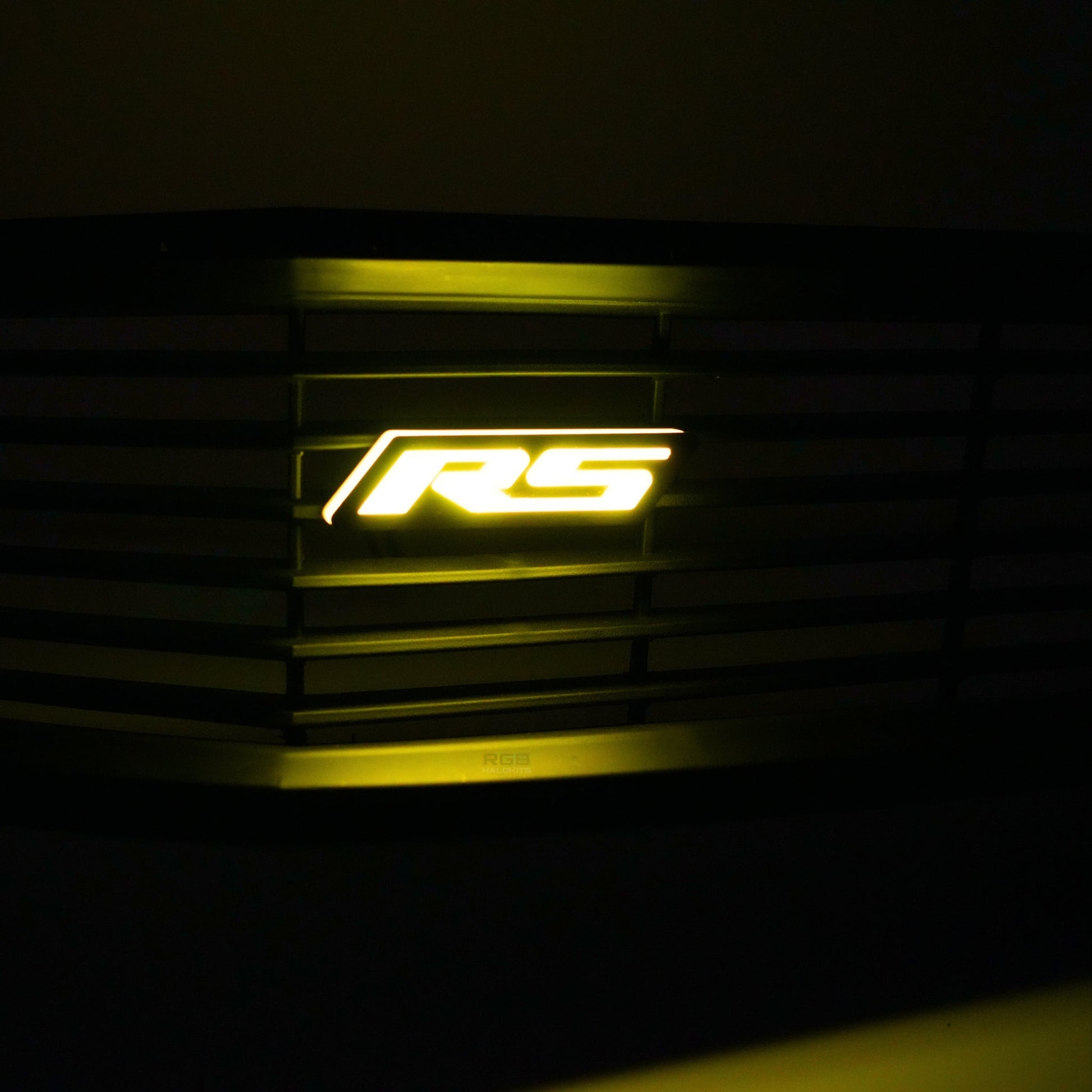 RS LED Emblem Badge: (Multicolor Flow)
