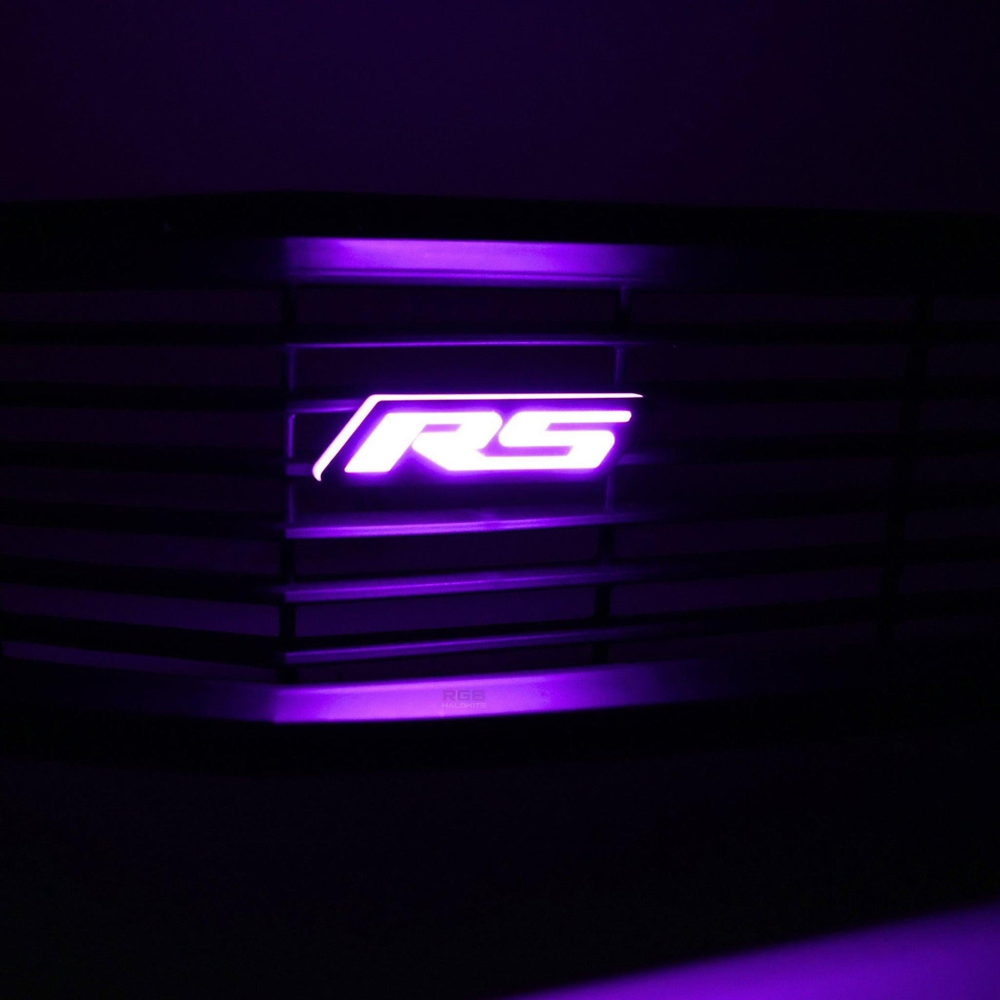RS LED Emblem Badge: (Multicolor Flow)