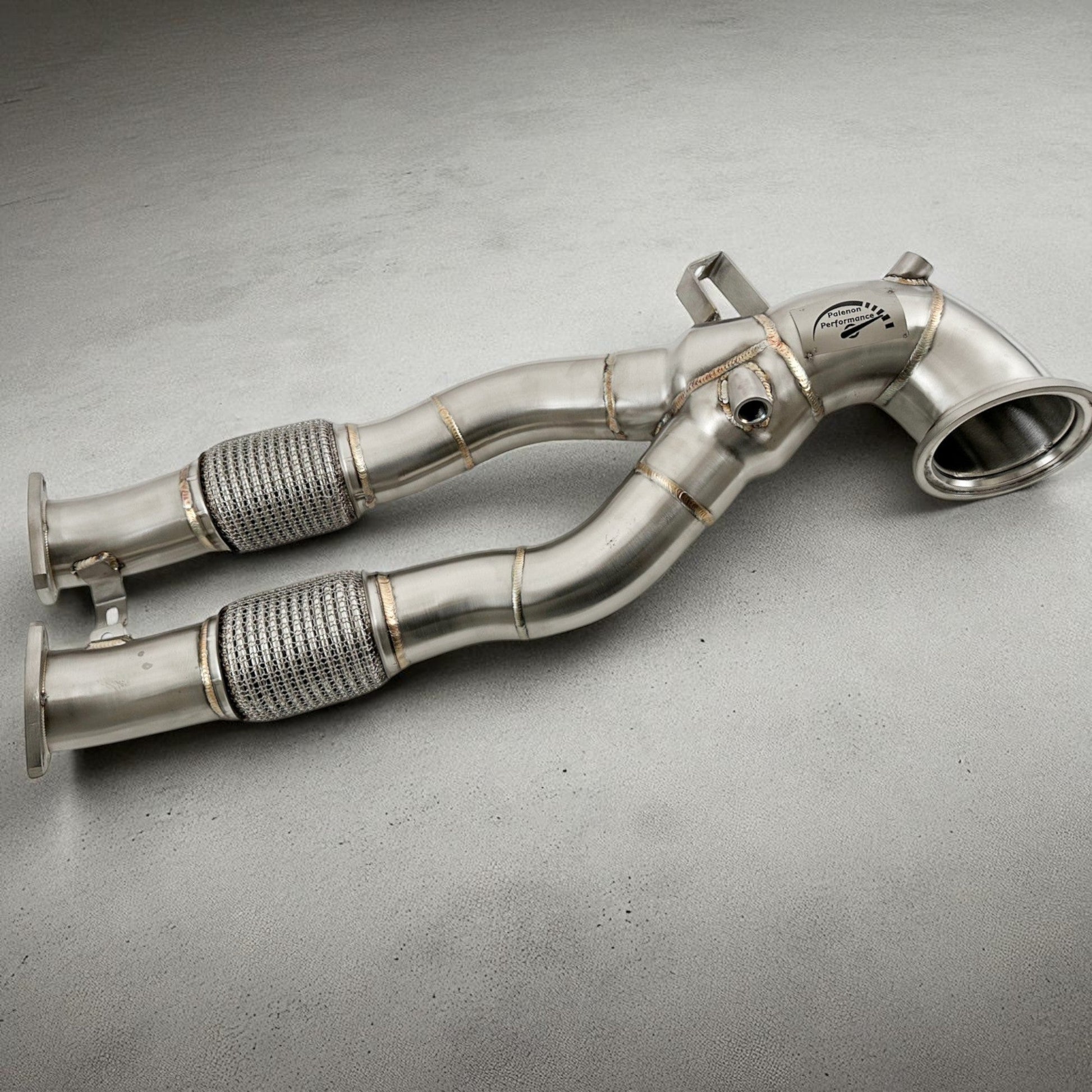2.5T Race Downpipe For 2018+ Audi RS3 8V, RS3 8Y & TTRS 8S | Palenon Performance